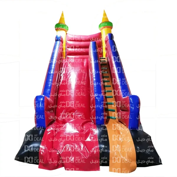 زحليقة هوائية مع سلم ومساكات يد 7*4*7 متر