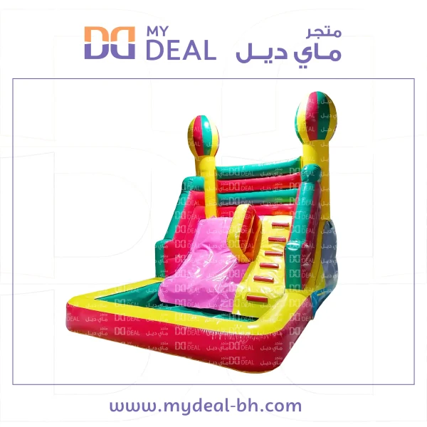 ⁦زحليقة مائية مع حوض وسلم الطول ٤.٥٠ متر العرض ٣.٦٠ متر الارتفاع ٣.٥٠ متر⁩ - الصورة ⁦9⁩