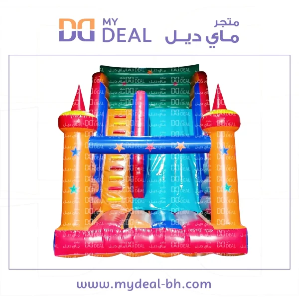 زحليقة مع نطيطة وسلم 7* 4* 6 متر
