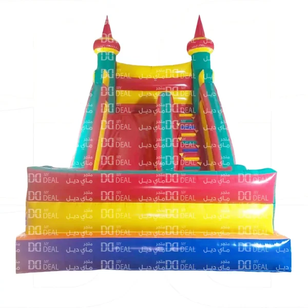 ⁦زحليقة مع جدار و بوابة 7 متر × 4.50 متر × 6 متر⁩ - الصورة ⁦2⁩