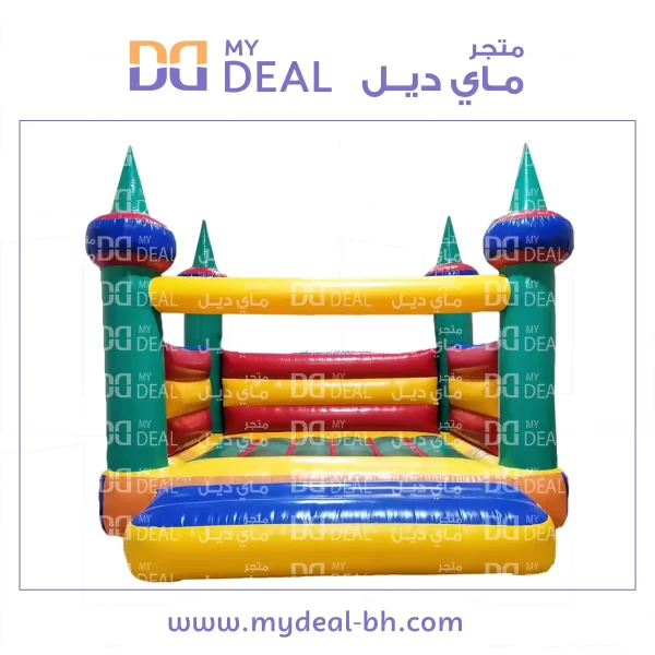 نطيطة هوائية مع درج كبير الطول 4 متر العرض 3 متر