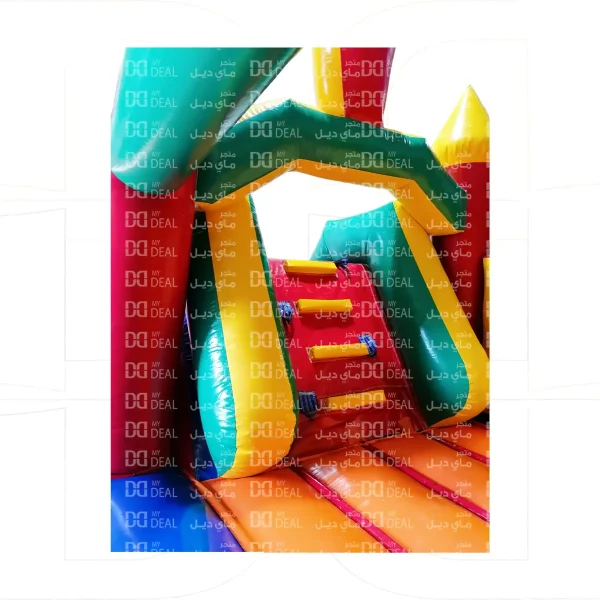 ⁦نطيطة مع زحليقة شخصية سبونج بوب مع درج وسلم الطول 5.50 متر العرض 3.80 متر الارتفاع 3 متر⁩ - الصورة ⁦16⁩
