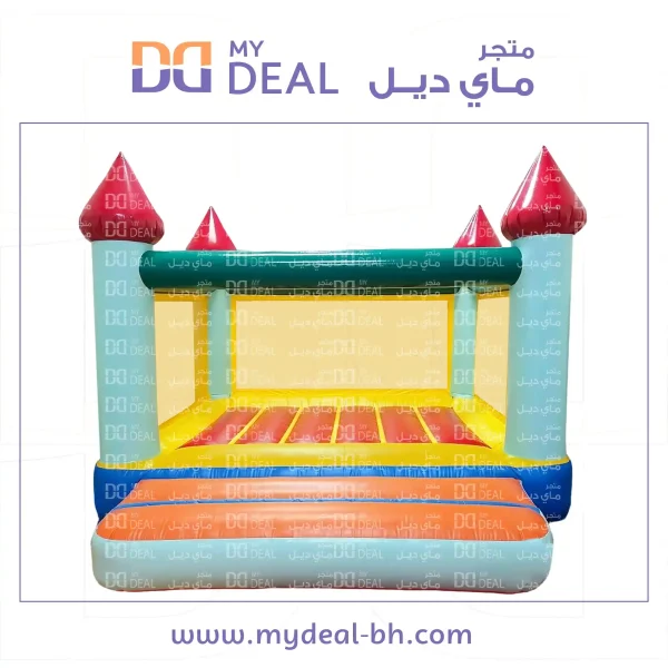 نطيطة هوائية 4*4 مع درج كبير وشبك