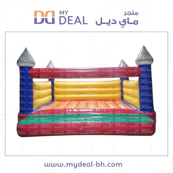 نطيطة هوائية مع درج كبير طول ٦م وعرض ٥م