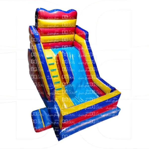 زحليقة مع نطيطة هوائية وجدار ودرج جانبي وبوابة 5 * 3.60 * 4.50 متر - Image 5
