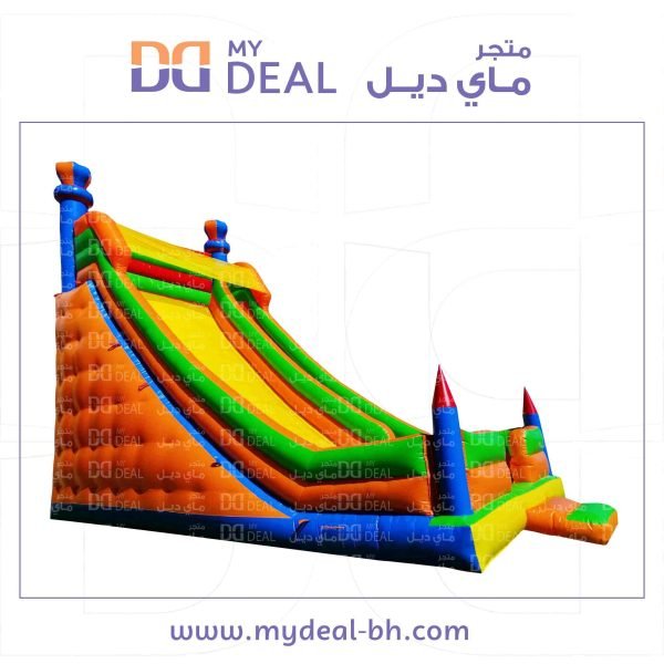 ⁦زحليقة مع نطيطة ودرج وبوابة وجدار وسلم وشبك ومساكات يد طول 11.70 متر العرض 5.25 متر ارتفاع 10 متر⁩ - الصورة ⁦11⁩