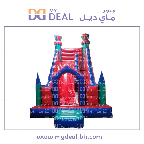 زحليقة مع نطيطة وجدار و بوابة 7.70 متر × 4 متر × 7 متر