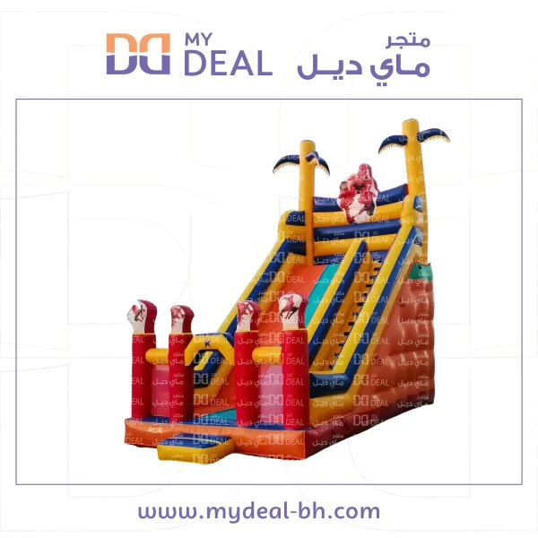 ⁦إيجار زحليقة مع نطيطة وسلم ودرج وبوابة وشبك شخصية سبايدر مان 9 عرض 4.50 ارتفاع 8 متر⁩ - الصورة ⁦7⁩