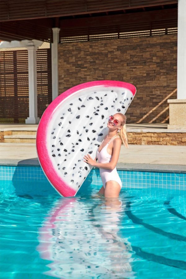 ⁦فرشة سباحة نفخ جلسة استرخاء تين 171×89سم⁩ - الصورة ⁦2⁩
