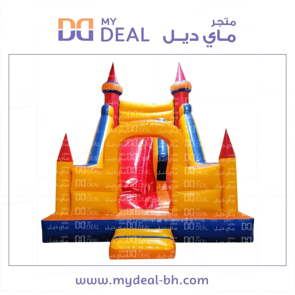 زحليقة مع جدار وبوابة الطول 5.70 متر العرض3.60 متر الارتفاع 4.50 متر