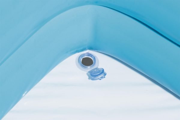 ⁦مسبح اطفال نفخ مستطيل طبقتين مع مظلة 1.47×1.47×1.22متر⁩ - الصورة ⁦3⁩