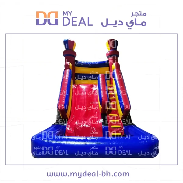 زحليقة مائية مع حوض وسلم الطول ٦ متر العرض ٤ متر ارتفاع ٦ متر