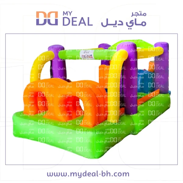 ⁦إيجار بيت هزاز مع زحليقة مزدوجة ومتاهة ونطيطة ونفقين وأعمدة طول 5.30 عرض 2.50 متر ارتفاع 2.10 متر⁩ - الصورة ⁦7⁩