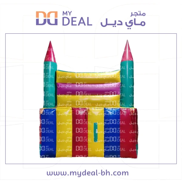 ⁦زحليقة مائية مع سلم وحوض مسبح 4.50 * 3.60 * 3.50 متر⁩ - الصورة ⁦5⁩