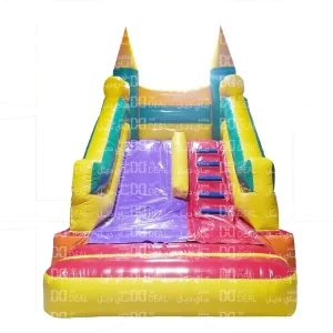 زحليقة هوائية مع درج كبير 4.50* 3.60* 3.50 متر
