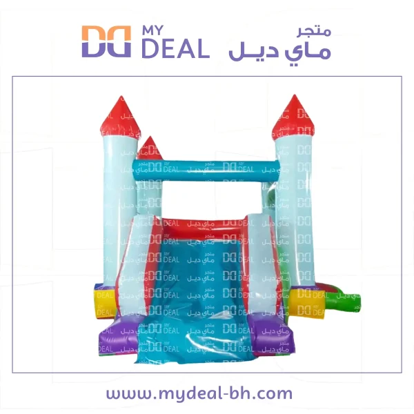 ⁦نطيطة هوائية مع زحليقة شخصية مينيونز مع درج وسلم 5* 3.5 متر⁩ - الصورة ⁦2⁩