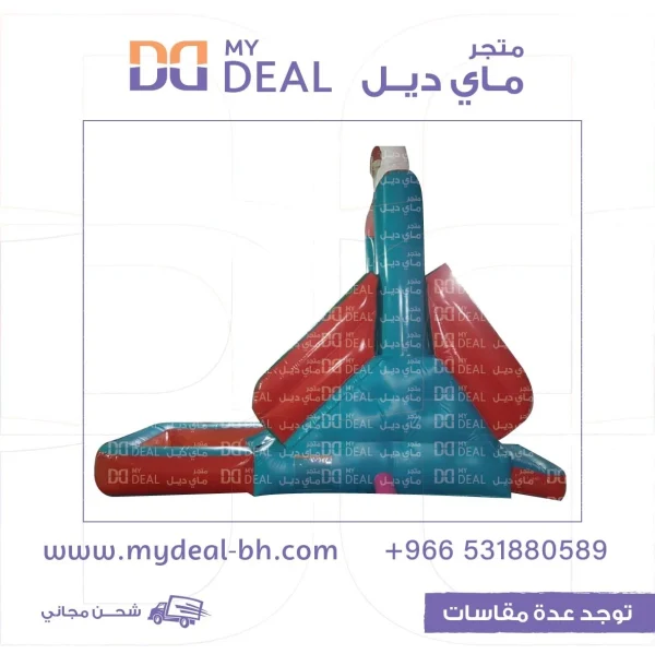 ⁦زحليقة مع سلم وحوض ودرج شخضيات انجري بيردز طول ٥.٤٠ متر عرض ٢.١٠ متر ارتفاع ٣ متر⁩ - الصورة ⁦8⁩