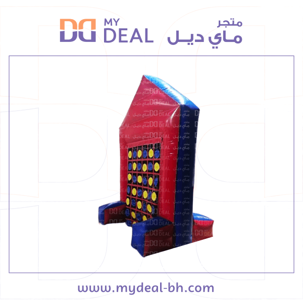 ⁦لعبة اكس او الهوائية طول 1.50 متر عرض 2.50 متر الارتفاع 3.50 متر⁩ - الصورة ⁦4⁩