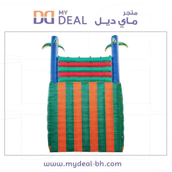 ⁦زحليقه اعمدة مشجرة وسلمين ونطيطة وجدار ودرج وبوابة الطول 11 متر العرض 6.60 متر الارتفاع 10 متر⁩ - الصورة ⁦7⁩