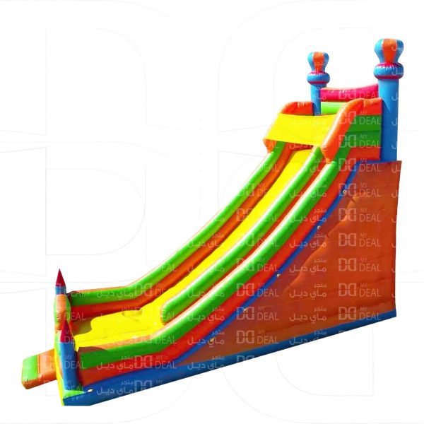 ⁦زحليقة مع نطيطة ودرج وبوابة وجدار وسلم وشبك ومساكات يد طول 11.70 متر العرض 5.25 متر ارتفاع 10 متر⁩ - الصورة ⁦6⁩
