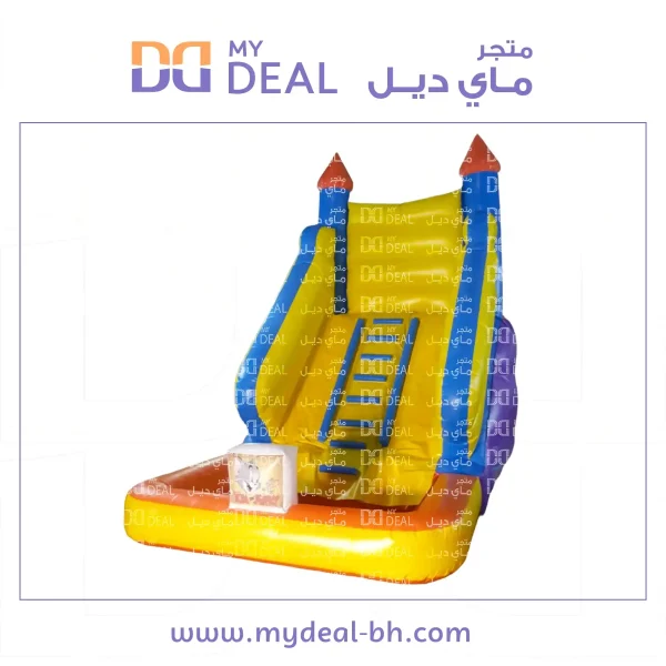 ⁦زحليقة توم المائية مسارين مع سلم وسط طول 5 متر عرض 3 متر ارتفاع 4.50 متر⁩ - الصورة ⁦2⁩