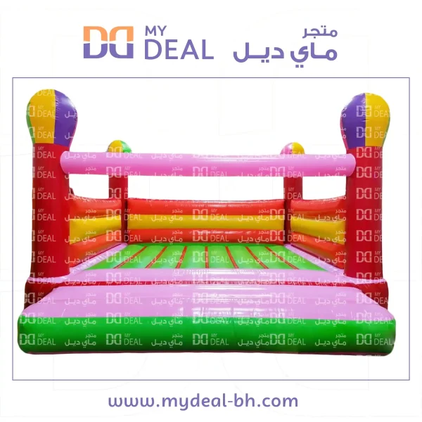 نطيطة هوائية مع درج كبير الطول ٦ متر العرض ٥ متر
