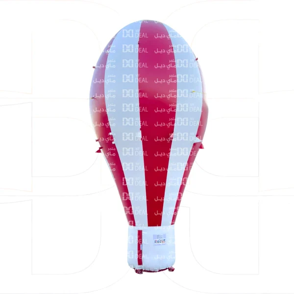 منطاد دعائي هوائي ارتفاع 7 متر لون احمر و ابيض - Image 2
