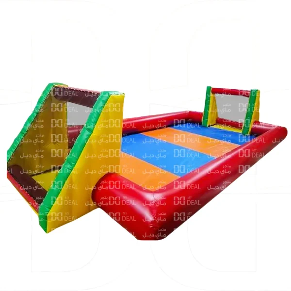 ملعب صابوني متعدد الألوان 12*6 متر