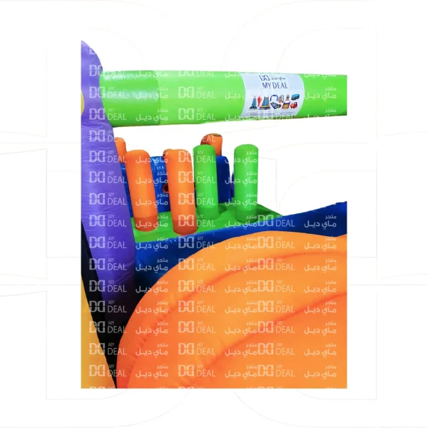 ⁦إيجار بيت هزاز مع زحليقة مزدوجة ومتاهة ونطيطة ونفقين وأعمدة طول 5.30 عرض 2.50 متر ارتفاع 2.10 متر⁩ - الصورة ⁦4⁩