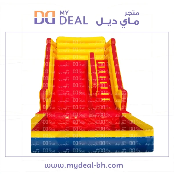 زحليقة مائية مع حوض الطول ٧ متر العرض ٤.٥٠ متر الارتفاع ٦ متر